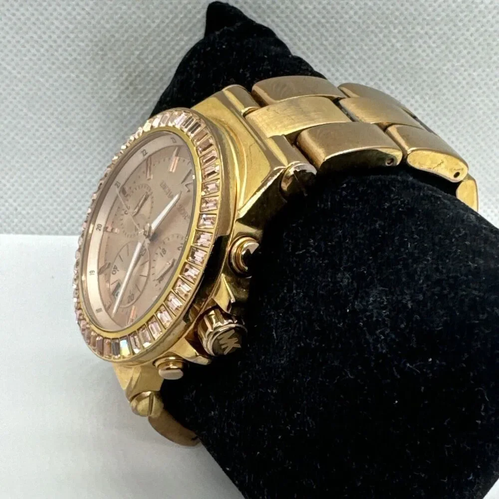 Michael Kors MK5412 Women's Rose Gold Stainless Steel Analog Dial Watch JNA586